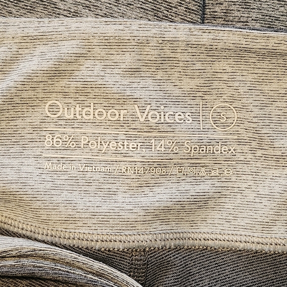 Outdoor Voices Springs 7/8 Legging in Gray - Picture 5 of 5